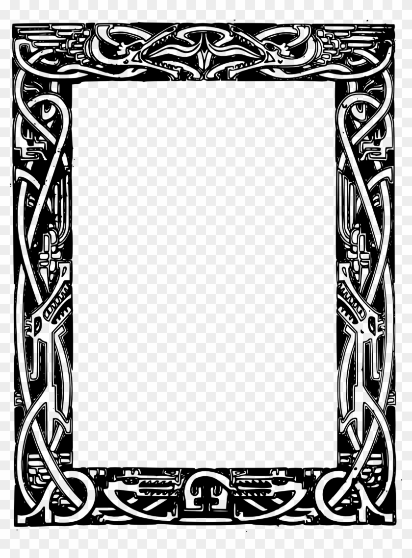 Tags For Help - Celtic Frame Png #39327