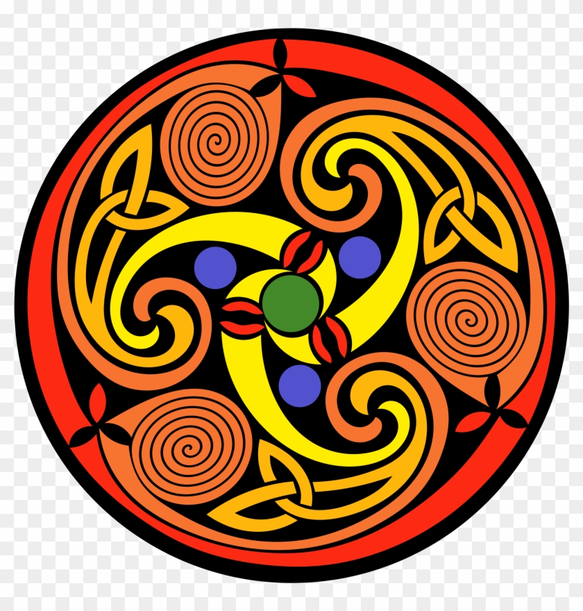 Spiral Clipart Celtic - Celtic Spirals #39344