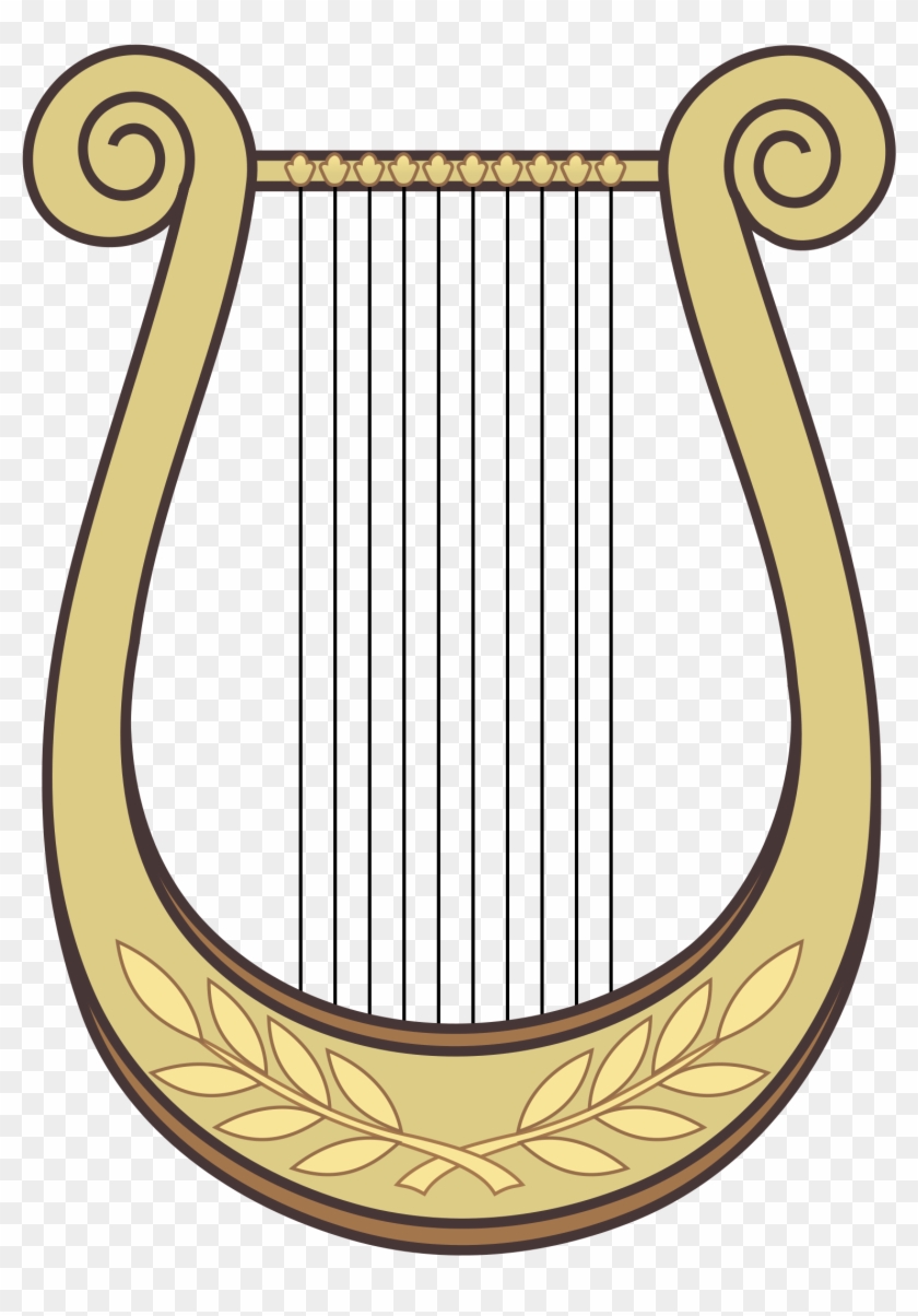 Celtic Harp Clipart Kid - Harp Clip Art #39346
