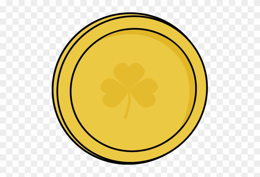 Irish Clipart Gold Coin - Gold Coins St Patricks Day #39427