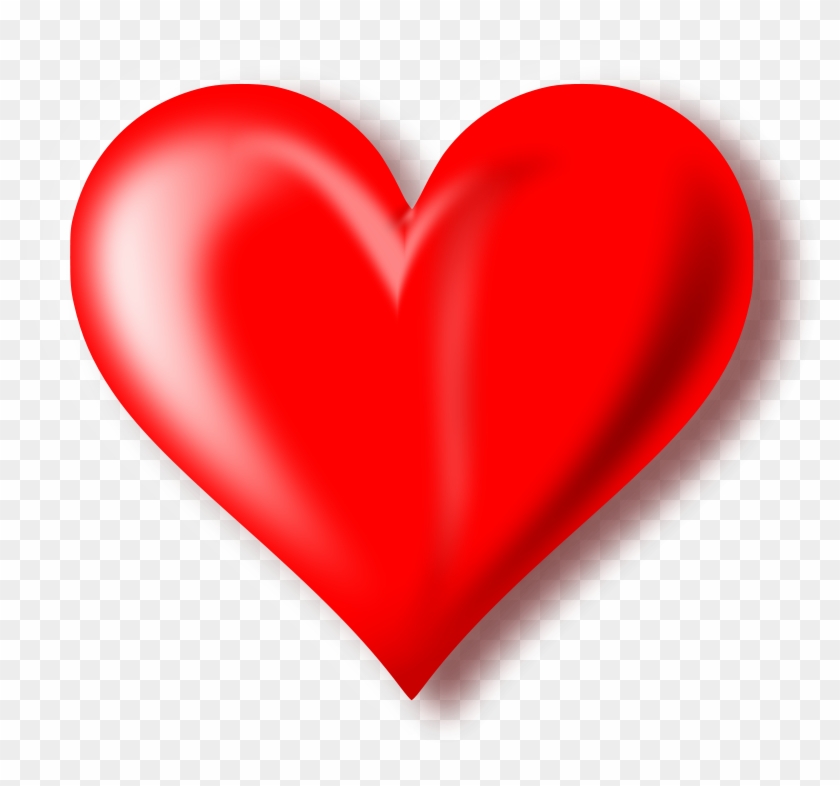 Red Heart With Transparent Background #39566