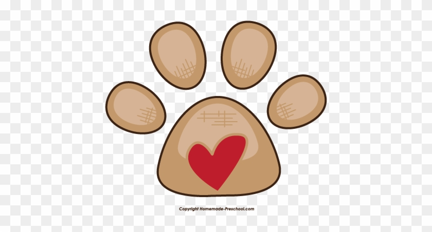 Click To Save Image - Paw Prints Clip Art #39696