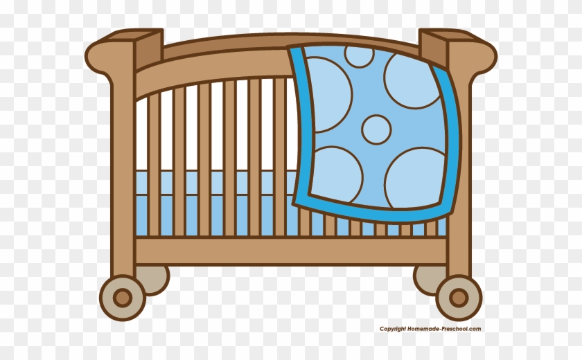 Click To Save Image - Baby Cot Clip Art #39726