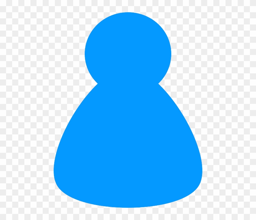 Messenger, Msn, Avatar, User - Blue Silhouette Woman #39744