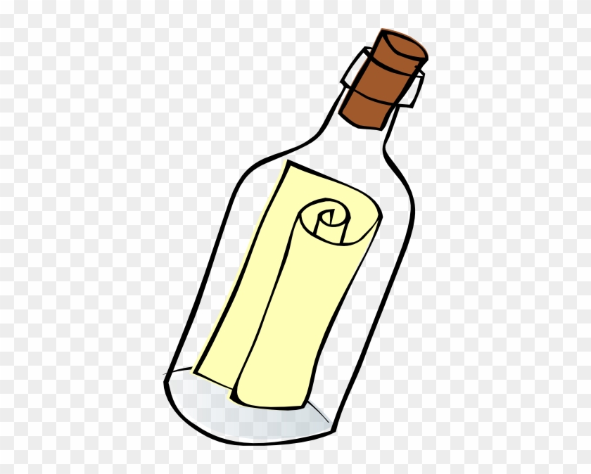 Message In A Bottle Clip Art #39768