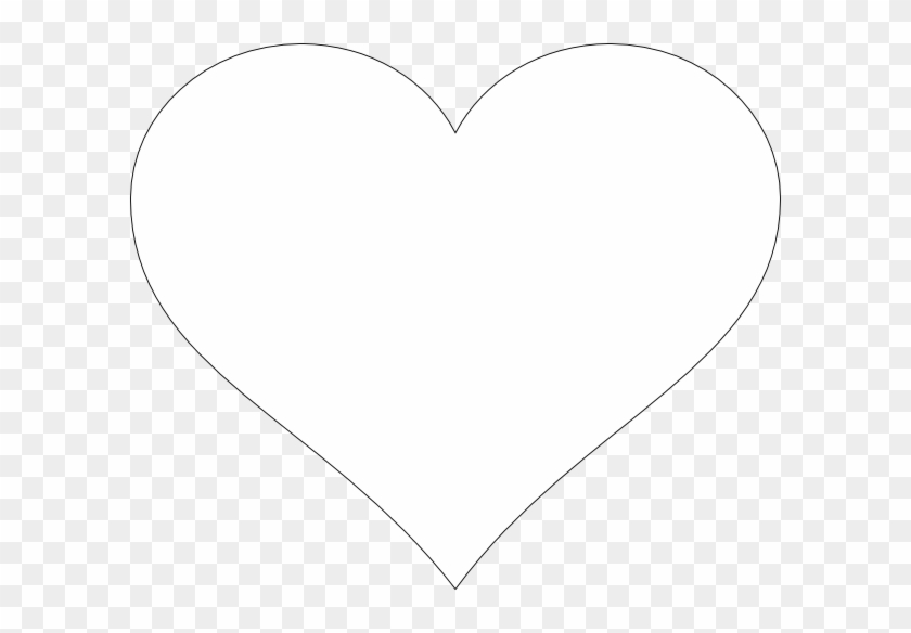 White Heart Transparent Background #39776