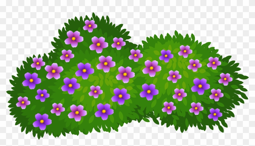 Flower Bush Clipart #40010