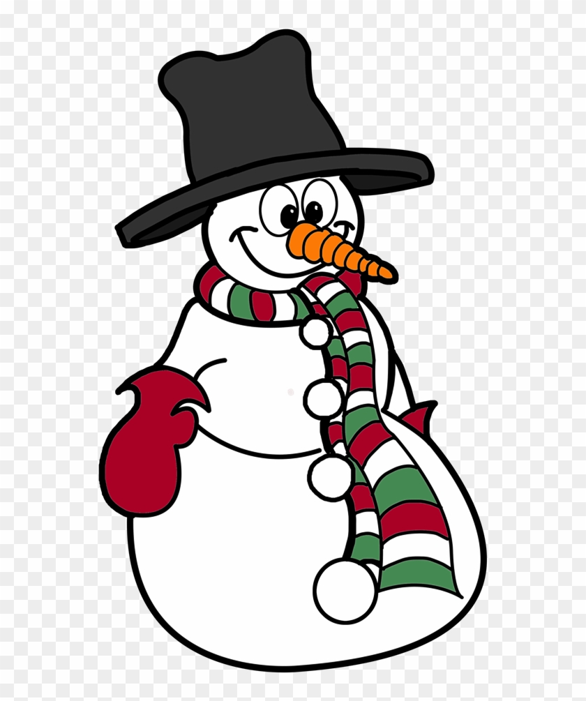 Free To Use Public Domain Snowman Clip Art - Snowman Cartoon Clipart #40157