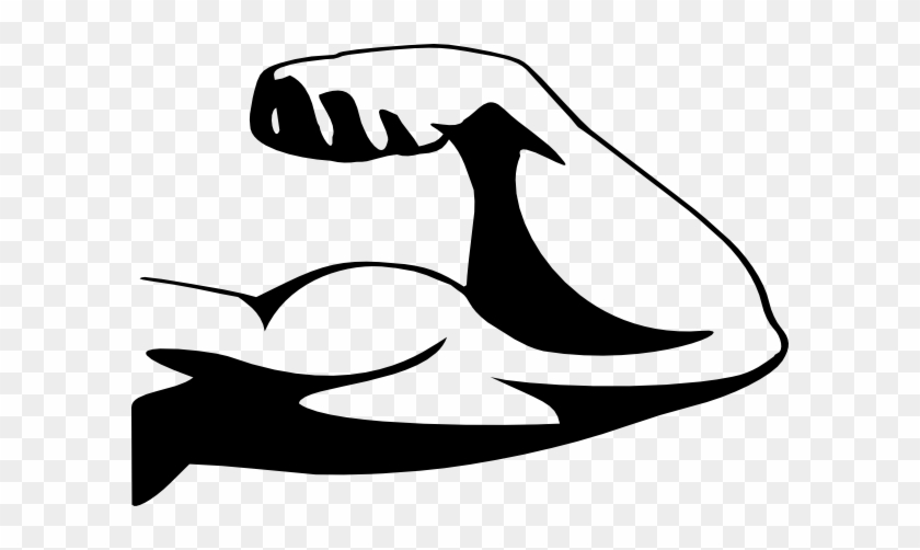 Muscle Clip Art At Clker Com Vector Clip Art Online - Fitness Journal 2017 Food Diary Workout Journal Logbook #40478