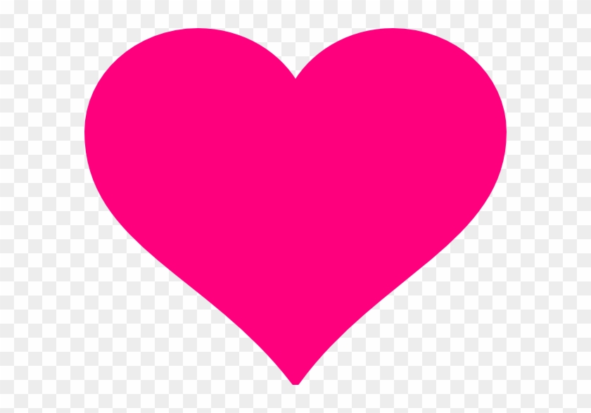 Heart Clip Art Pink At Clker Com Vector Online Royalty - Pink Heart Vector Png #40491