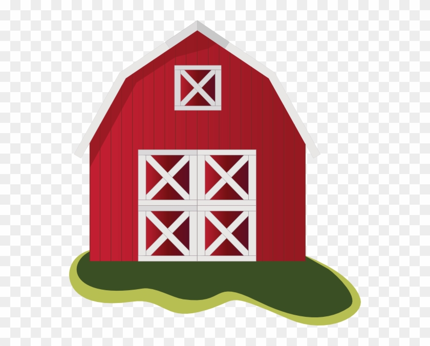 Barn Clip Art - Farm House Clip Art #40508