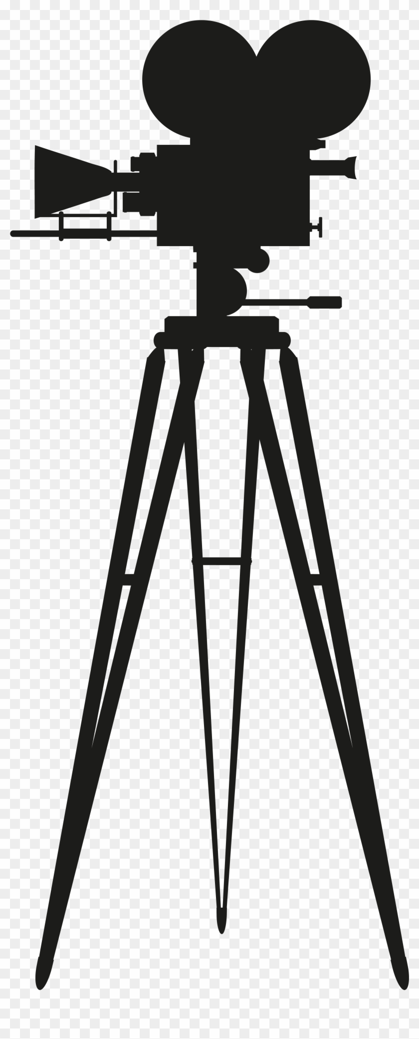 Cinema Camera Silhouette Png Clip Art - Camera Silhouette Png #40531