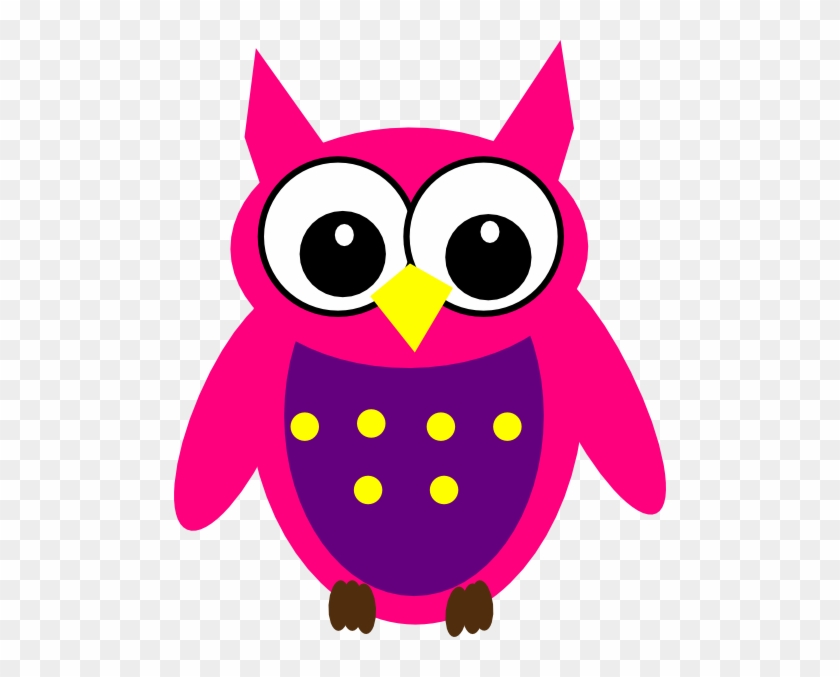 Purple Owl Clipart Clipart Panda Free Clipart Images - Pink And Purple Owl #40725