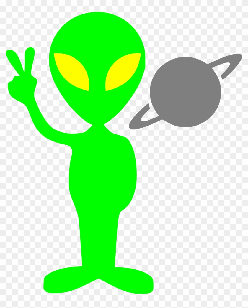 Clipart Tobyaxis The Alien Openclipart - Alien Clipart #40761