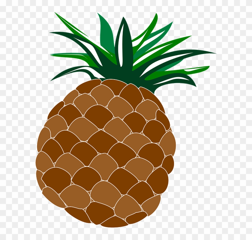 Pineapple Food Fruit Hawaii Hawaiian Luau - Luau Clipart Transparent #40795