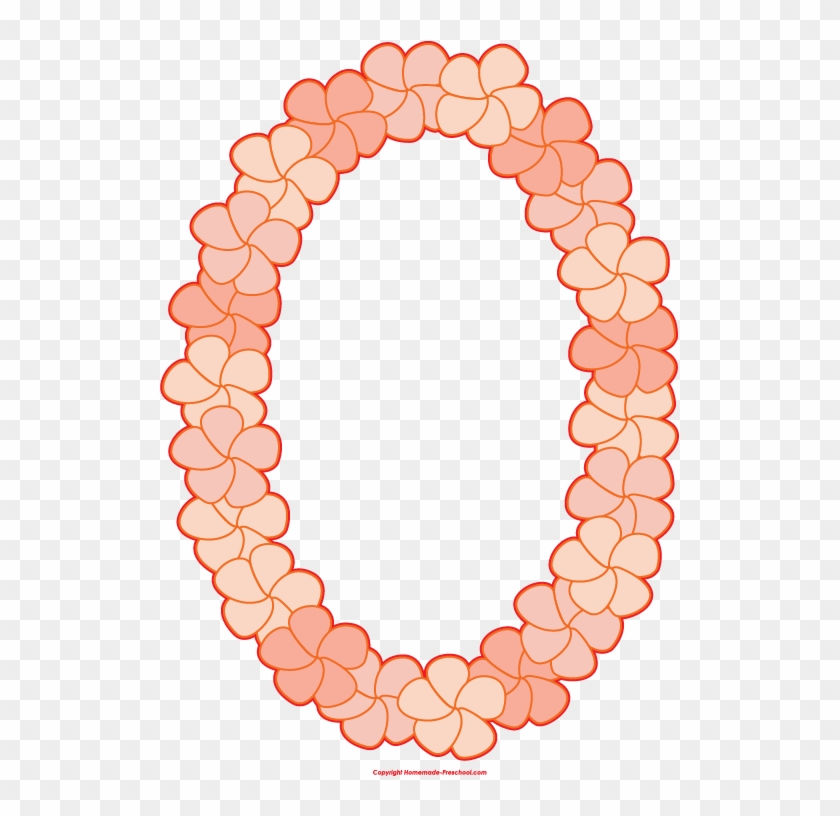 Lei Free Luau Clipart - Drawn Hawaiian Lei Png #40818