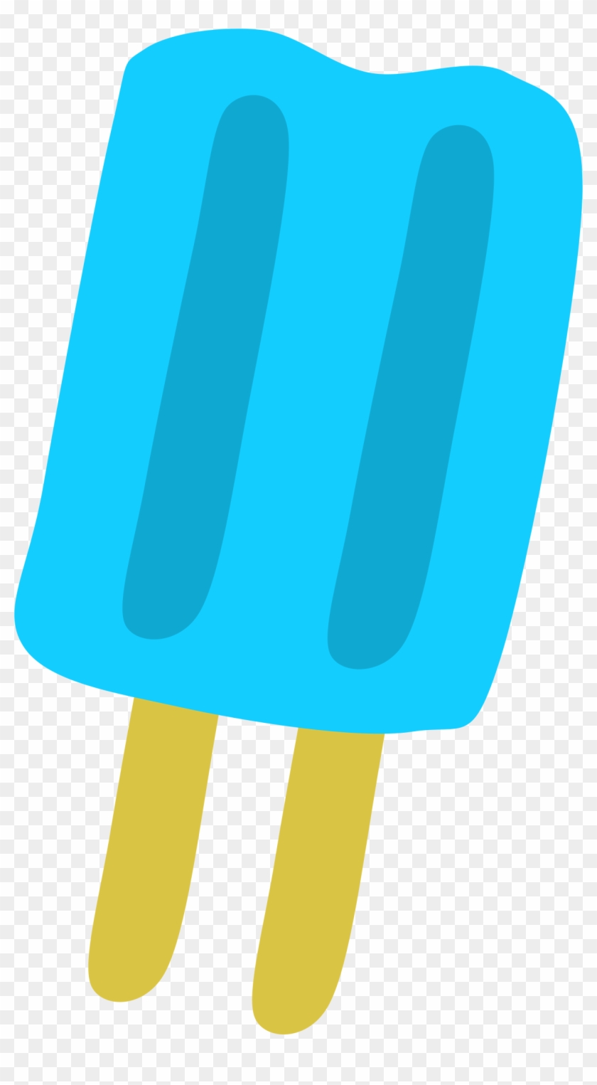 Blue Popsicle By Scout A Clipart Of An Blue Popsicle - Popsicle Clip Art Png #40844