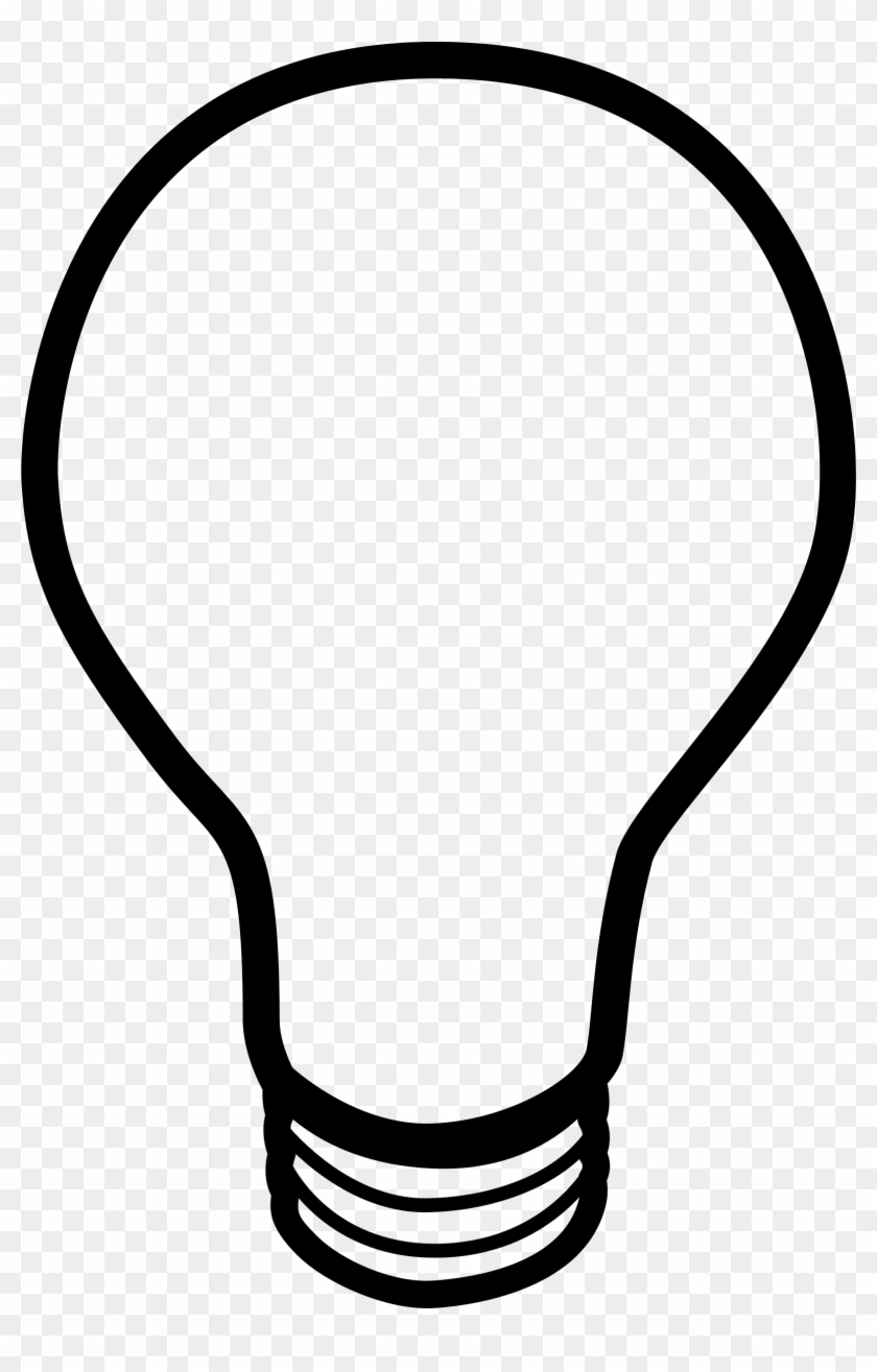 Clipart - Lightbulb - Light Bulb Printable - Free Transparent PNG
