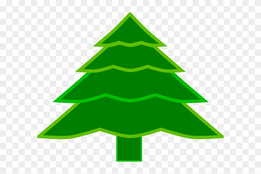 4 Layer Fir Tree Clip Art At Clkercom Vector - Christmas Tree #41009