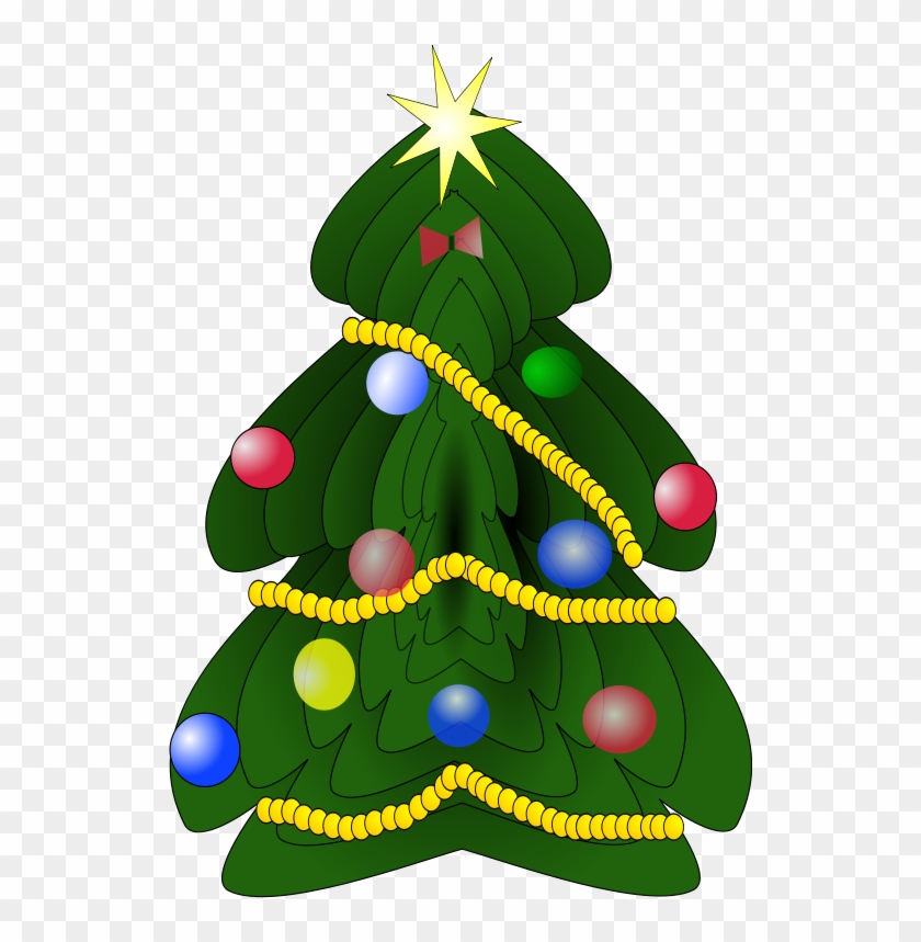 Christmas Tree Png Images - Christmas Tree Cartoon Clipart Png Transparent #41046