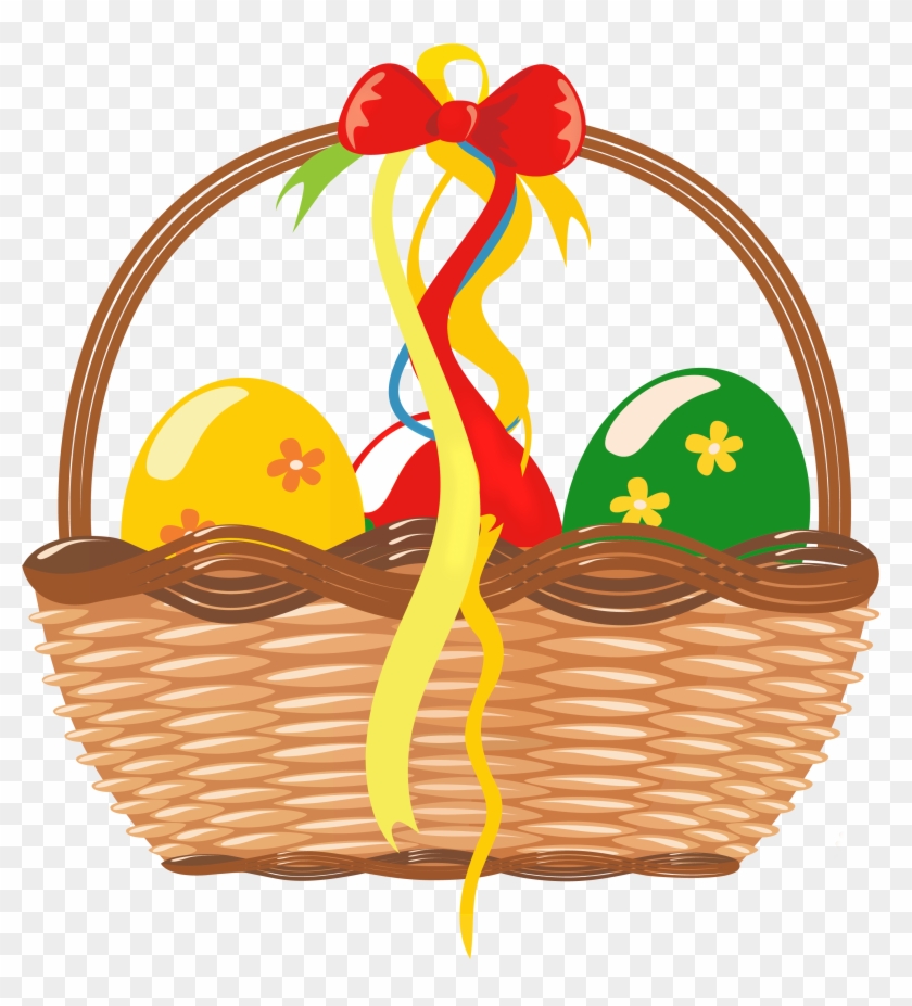 Gift - Basket - Clipart - Easter Busket Png #41123