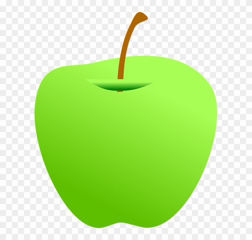 Green Apple Clip Art - Green Apple Clipart Png #41160