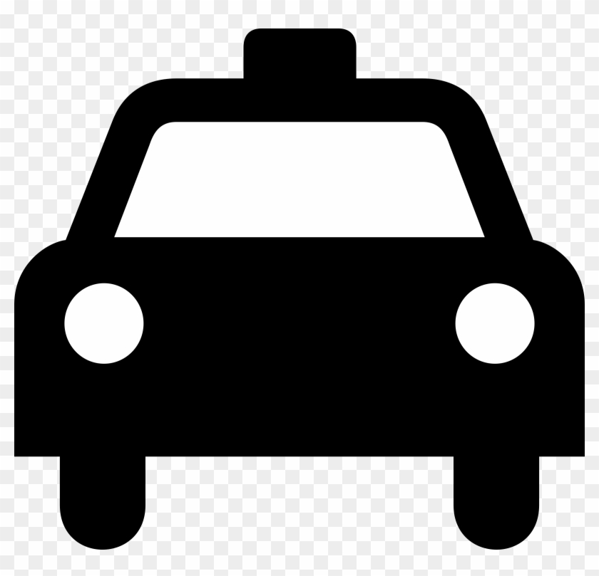 Taxi Cab Clip Art - Taxi Symbol #41185