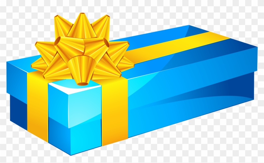 Superb Gift Clipart Blue Box Png Best Web - Superb Gift Clipart Blue Box Png Best Web #41370