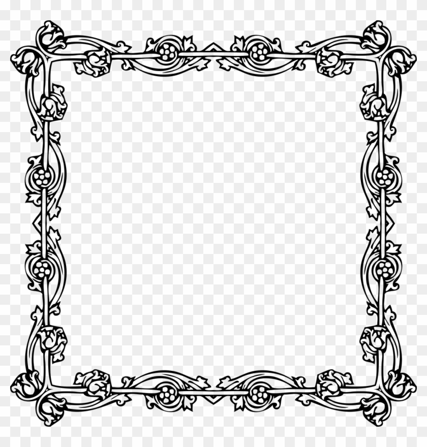 Free Image On Pixabay - Victorian Frame Png #41418