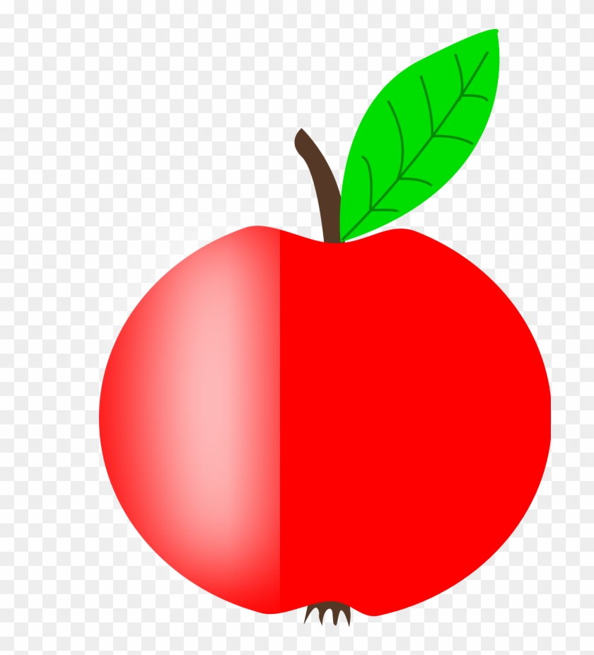 Apple Clipart, Vector Clip Art Online, Royalty Free - Apple Leaves Clip Art #41455