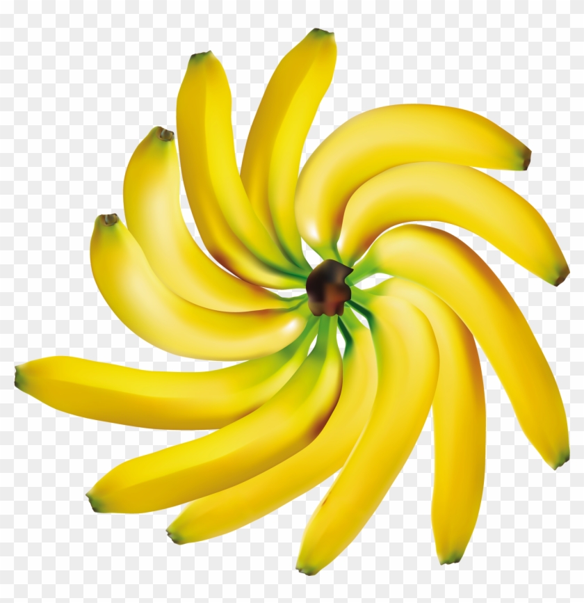 Bananas Decoration Png Clipart - Güzel Muz #41523