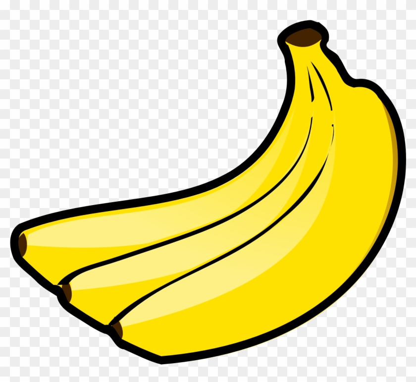 Nicubunu Banana Png 64 Clipart Panda - Banana Clipart #41571