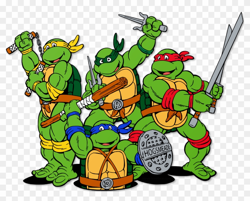 Teenage Mutant Ninja Turtles Clad Clipart - Teenage Mutant Ninja Turtles Transparent #41595