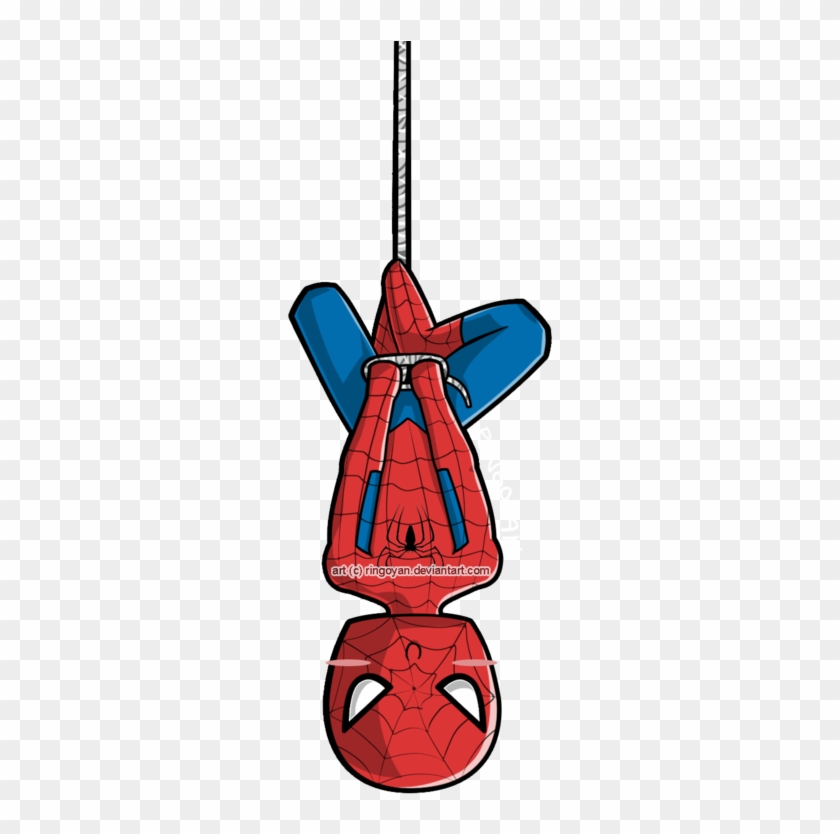 Spiderman By Ringoyan - Cute Spider Man Png #41634