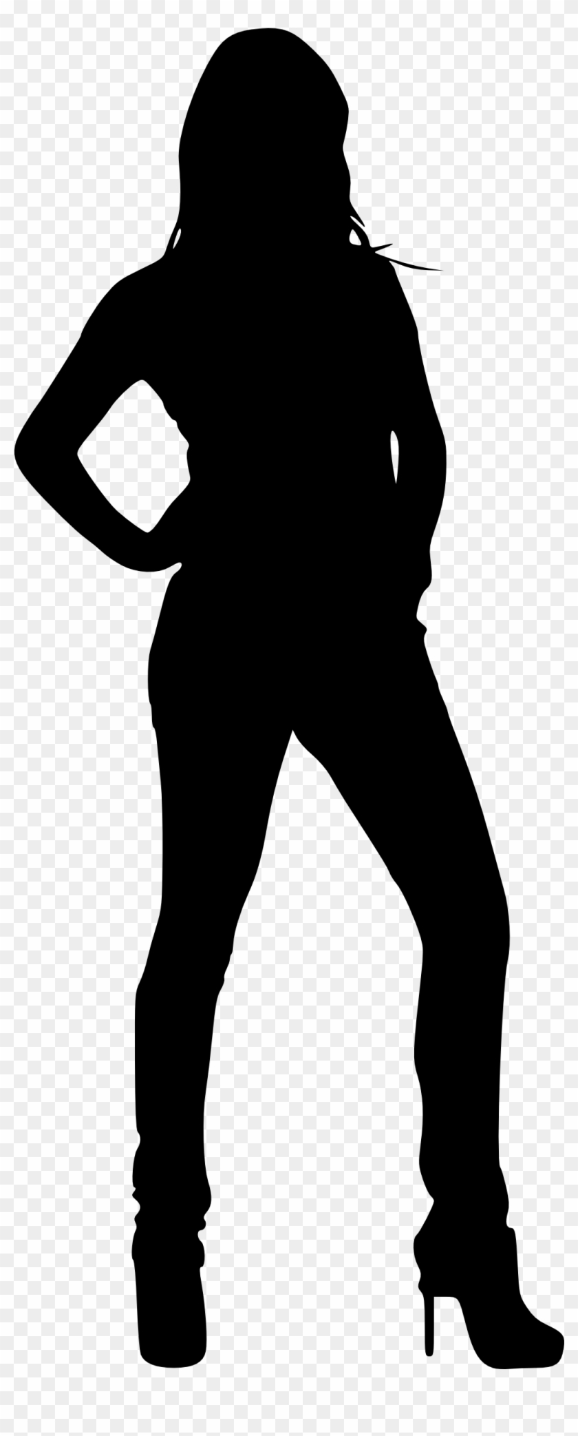 30 Woman Silhouettes - Woman Silhouette Png #41688