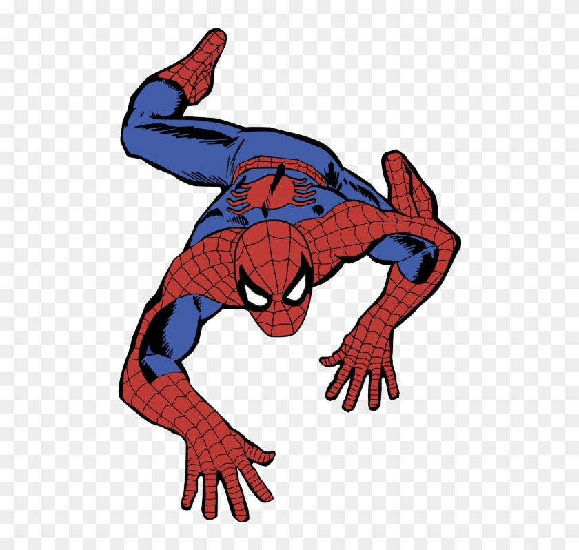 Spiderman Clipart Climbing Wall - Spiderman Comic #41717