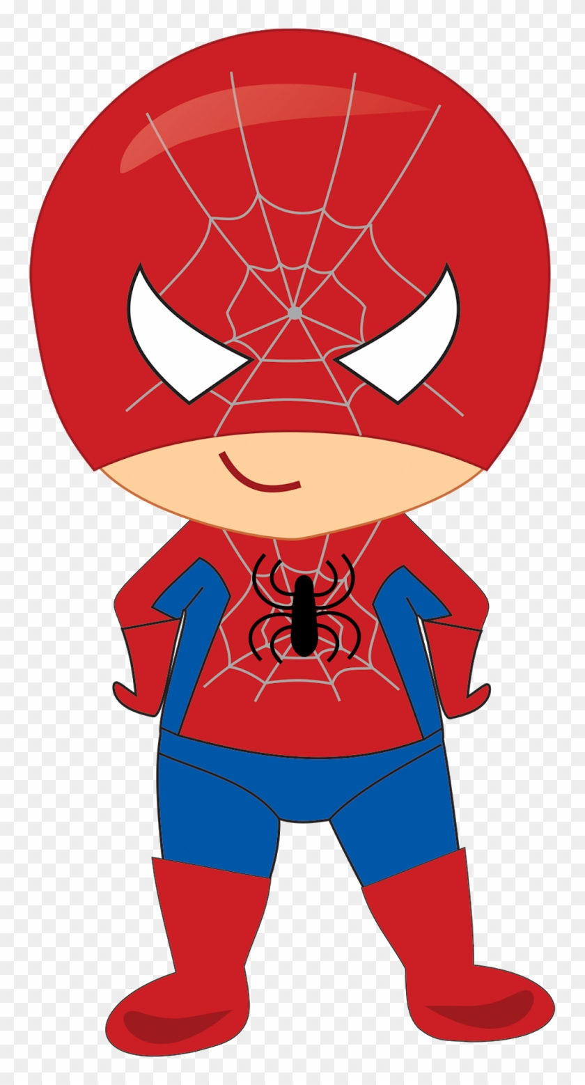 Baby Superheroes Clipart - Homem Aranha Cute Png #41745