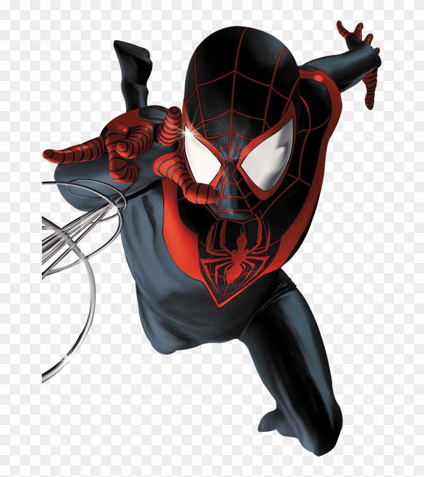 Marvel Clip Art - Black And Red Spiderman #41759