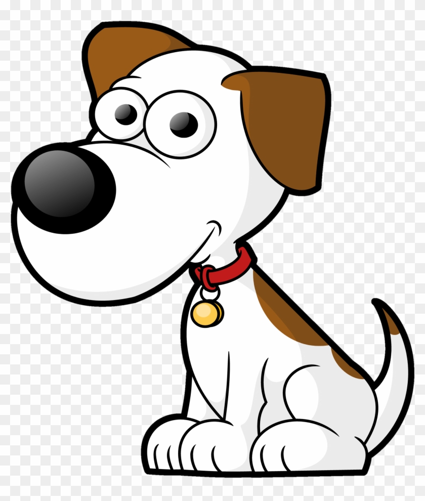 Free Cartoon Dog Vector Clip Art - Dog Clipart Png #41765