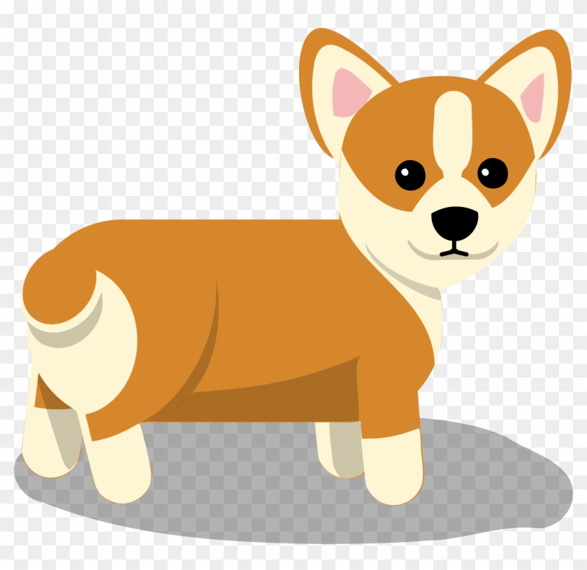 Why Hello There Click Me - Corgi Clipart #41773