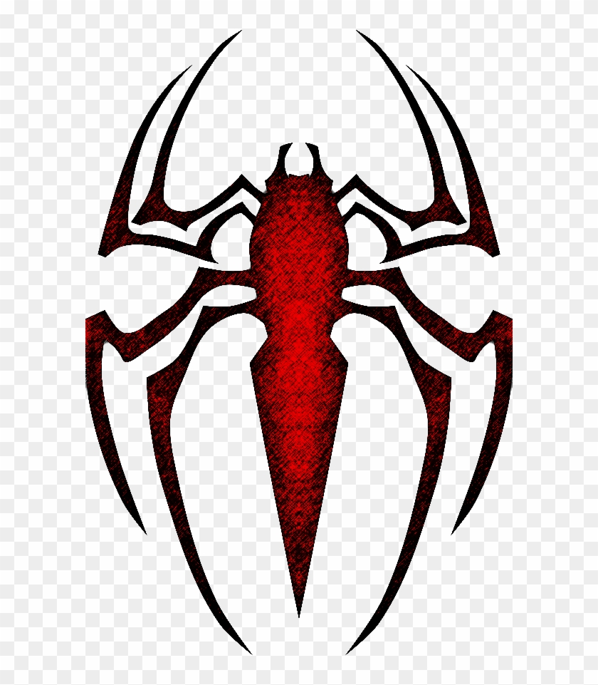 Custom Spiderman Logo [colored] By Blckpantha On Clipart - Logo Spider Man 4 #41776