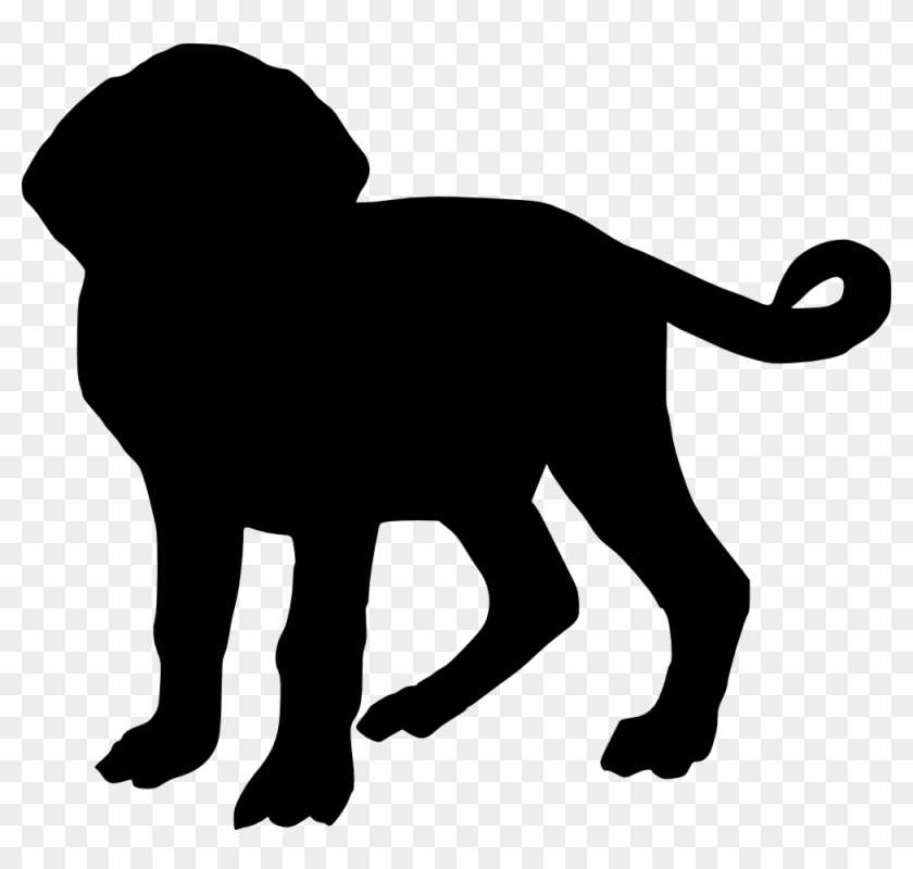 10 Dog Silhouette - Dog Silhouette Png #41801