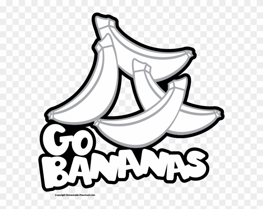 Go Bananas Coloring Page #41841