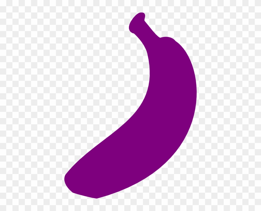Purple Banana Clipart #41880