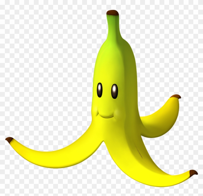 Banana Clipart Mario - Mario Kart Banana Peel #41905