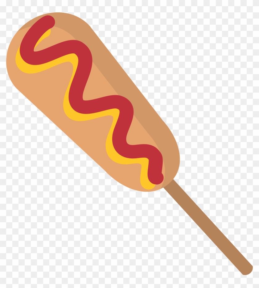 Big Image - Corn Dog Clip Art #41929