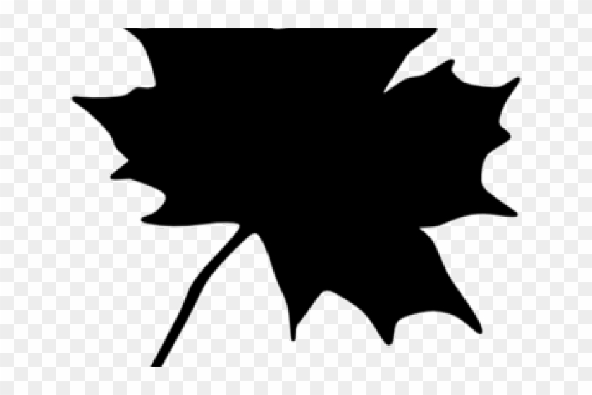 Leaves Black Cliparts - Maple Leaf Clip Art #42010