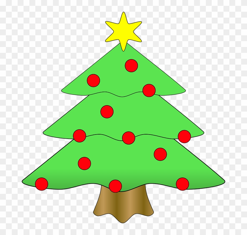 Christmas Tree Xmas Christmas Fir Tree Evergreen - Christmas Tree Clip Art #42281