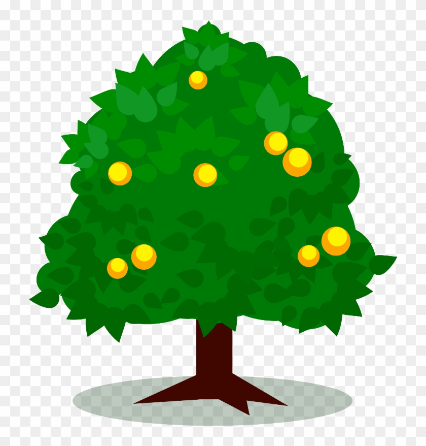 Fruit Tree Clip Art - Tree With Fruit Clip Art #42310