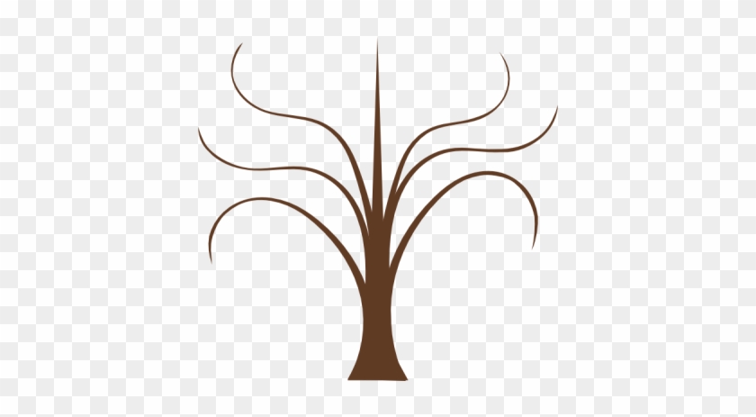 Tree Branches Clip Art At Clker Com Vector Clip Art - Bare Tree Branch Clip Art #42490